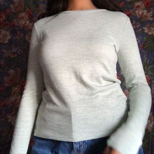 Forever 21 mint knit top
